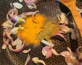 عکس مرحله 2 از دستور سبزی پلو با مرغ