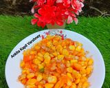 A picture of step 3 of Corn Chaat.