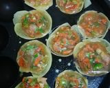 A picture of step 1 of SpanishOmellettePaniyaram/ garlic bread /beetroot dip.