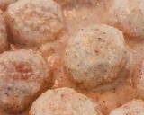 Foto del paso 16 de la receta: Albóndigas en salsa de almendra 🧄🍞🧅