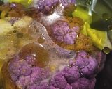 Foto del paso 2 de la receta: Crema de coliflor morada