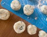 Potato cakes with dill and smoked salmon (canapé) recipe step 2 photo