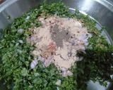 A picture of step 1 of Methi Paratha.