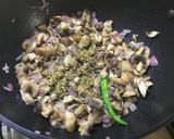 A picture of step 2 of Creamy Mushroom Soup.
