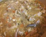 A picture of step 5 of Greek Lemon Chicken Soup.