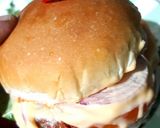 A picture of step 18 of Nutritious Soya tikki burger.