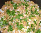 A picture of step 6 of Hydrabadi Vegetables briyani.