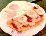 Foto del paso 5 de la receta: Pancakes con fruta, idea fácil para el desayuno!!!