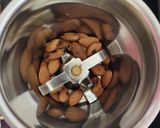 A picture of step 1 of Choco Almond Fudge.