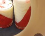 A picture of step 2 of Watermelon panna-cotta.