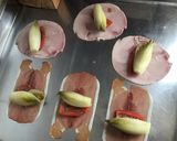 Une image de l'étape 3 de Gratin de jeunes endives aux deux jambons et emmental.
