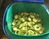 A picture of step 1 of Bitter gourd Potatoes Bhaji.