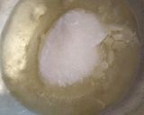A picture of step 3 of Corn Starch Halwa.