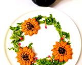 स्टफड सनफ्लावर टिअरा  (Stuffed Sunflower Tiara recipe in Hindi) रेसिपी चरण 15 फोटो