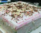 Foto langkah ke 6 dari resep Rainbow Cake Kukus 2 Telur.