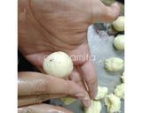 A picture of step 7 of Stuffed Gulab Jamun (without refined sugar).