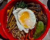 Foto langkah ke 5 dari resep Beef bibimbap Mala's version.