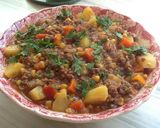 Foto del paso 5 de la receta: Estofado de carne molida y vegetales