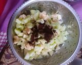A picture of step 6 of Sweet potato chaat.