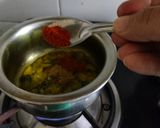 A picture of step 4 of Summer special kakdi sabji.