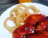 Foto langkah ke 6 dari resep Spicy Wings with onion ring ala Richees.
