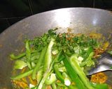 A picture of step 4 of MushroomMasala.