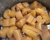 Foto langkah ke 1 dari resep Kolak tape singkong plus nangka.