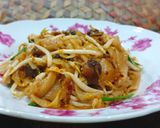 Gambar langkah 4 resipi Kuey Teow Kerang.