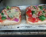 A picture of step 7 of Bread Pizza.