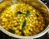 A picture of step 4 of Banana Stem dal Soup.