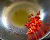 A picture of step 2 of Tabbouleh.