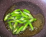 A picture of step 4 of Chilli Chicken.