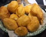 A picture of step 5 of Cheese-Stuffed Battered Cauliflower.