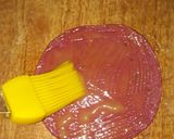 A picture of step 5 of Beetroot nimki.