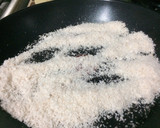 Foto del paso 5 de la receta: Preparación de harina, leche y crema de coco