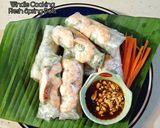 A picture of step 6 of Fresh Spring Rolls with Grilled Chicken and Shrimp.
