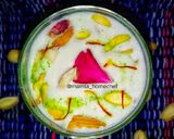 A picture of step 4 of Saffron Pistachio Falooda.