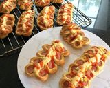 Foto langkah ke 18 dari resep Sausage-Ppang 소세지빵.