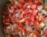 A picture of step 4 of Kadala curry.