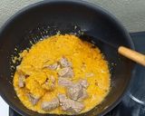 Gambar langkah 4 resipi Rendang Daging Tanpa Kerisik.