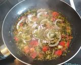 Foto del paso 2 de la receta: Bacalao skrei en salsa de queso y pimiento