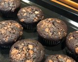 A picture of step 10 of Nutella Chocolate Muffins 🧁.