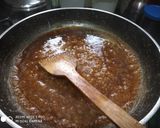 A picture of step 2 of Jaggery pudding.