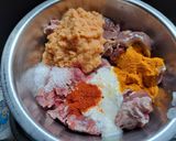 প্রেসার কুকারে মাটনের ঝোল (pressure cooker mutton jhol recipe in Bengali) রেসিপি ধাপ - 3 ছবি