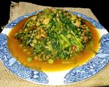 Foto langkah ke 6 dari resep Tauco Kangkung Rebon.