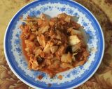 Hình bước làm 2 của món Mì nấu kiểu Hàn
