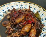 Foto langkah ke 3 dari resep Cumi Hitam with palm sugar.