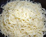 A picture of step 4 of American Spaghetti Platter.
