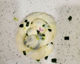 A picture of step 5 of Green onion pancakes.