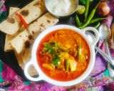 A picture of step 10 of Restaurant style kadai paneer sabji 😋.